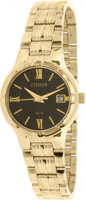 CITIZEN Women's EU6022-54E Gold Stainless-Steel Quartz Watch