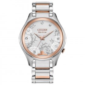 Citizen Women's Eco-Drive Disney Aurora Diamond Accent Two-Tone Watch - EM0594-53W