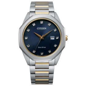 Citizen BM7494-51L Men's Corso Two Tone Bracelet Diamond Watch
