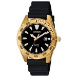 Citizen Men's Dive Style Quartz Black Strap Watch BI1043-01E
