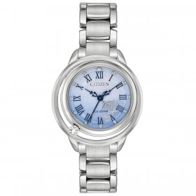 Citizen EW5510-53N Women's Disney Silver Bracelet Diamond Watch
