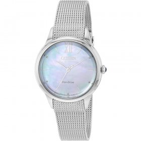 Citizen Women's Eco-Drive Stainless Steel Watch EM0810-50N