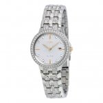 CITIZEN Women's Eco-Drive Silhouette Crystal Stainless Steel Watch EW2340-58A