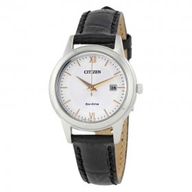 Citizen Eco-Drive Silver Dial Ladies Watch FE1086-04A